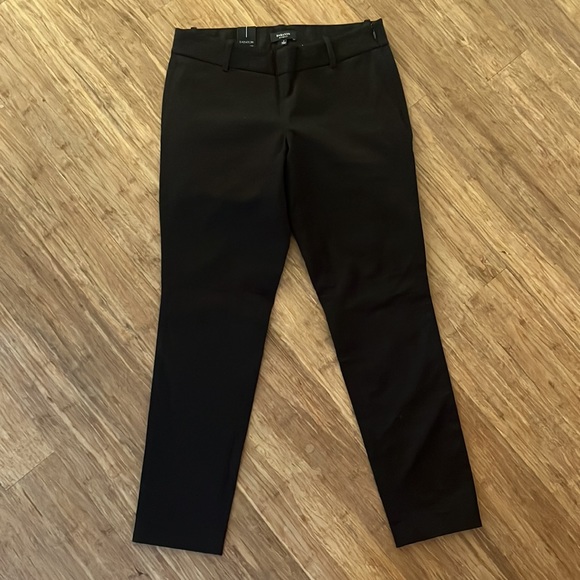NEW Aritzia Babaton Elliot Pant Bi-Stretch Cigarette Ankle Pant Black Size 4 - Picture 4 of 8